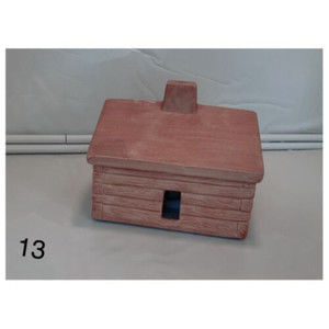 Paines incense log cabin burner, Ceramic ( Incense included )